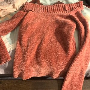 Off the shoulder Forever sweater 💖